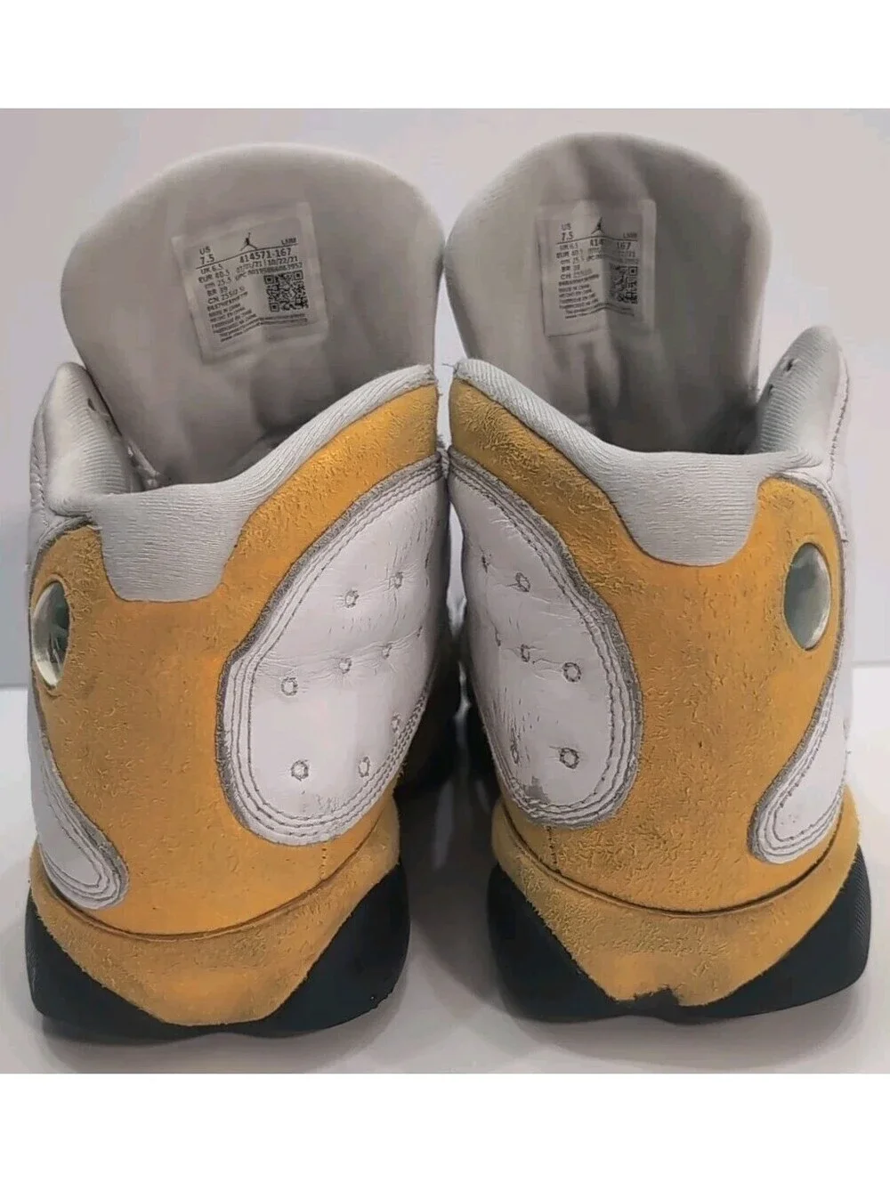 Nike Jordan 13 Retro Del Sol 414571-167 GS Size 7.5 Beaters Festival Shoes Fair